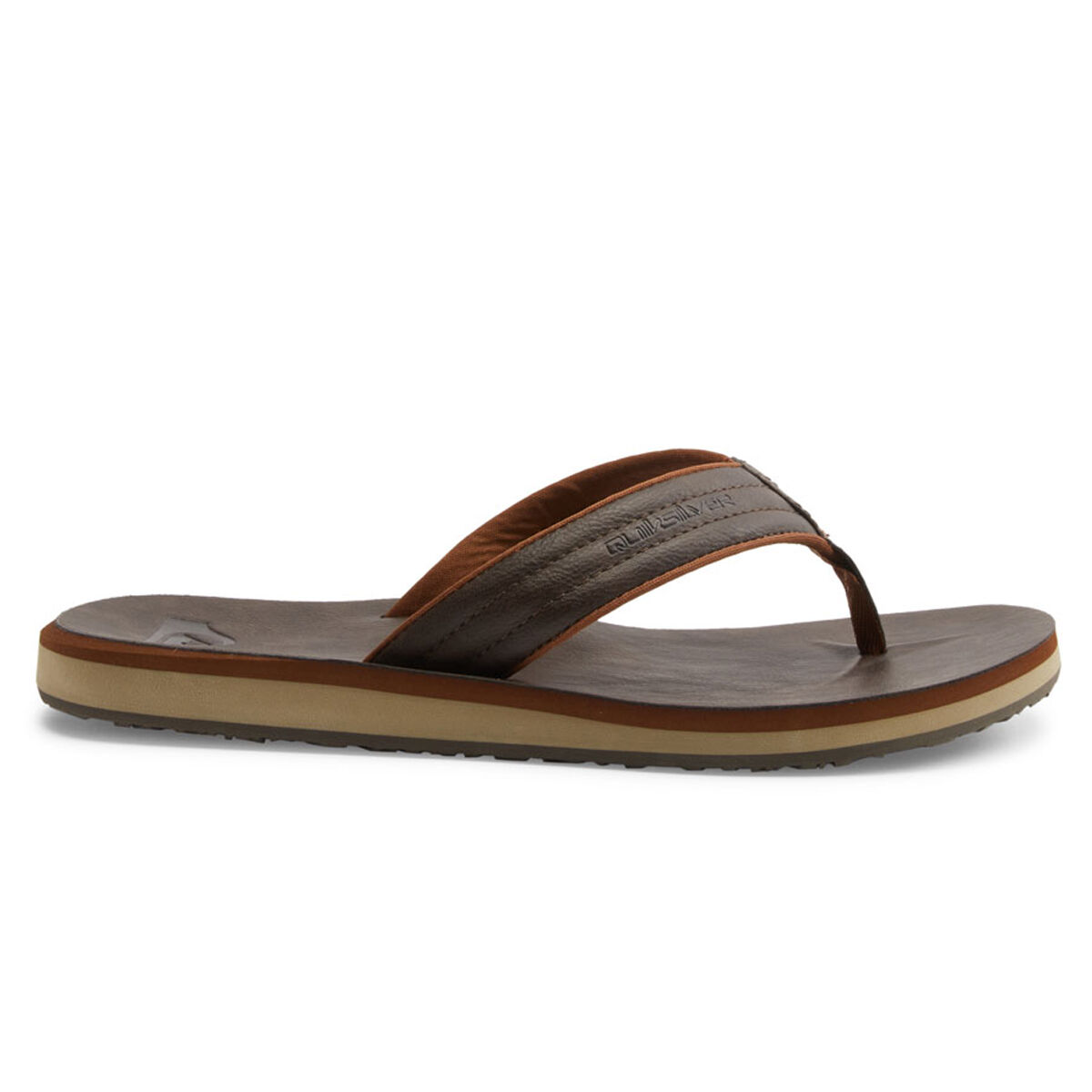 Quiksilver Mens Carver Nubuck Thongs