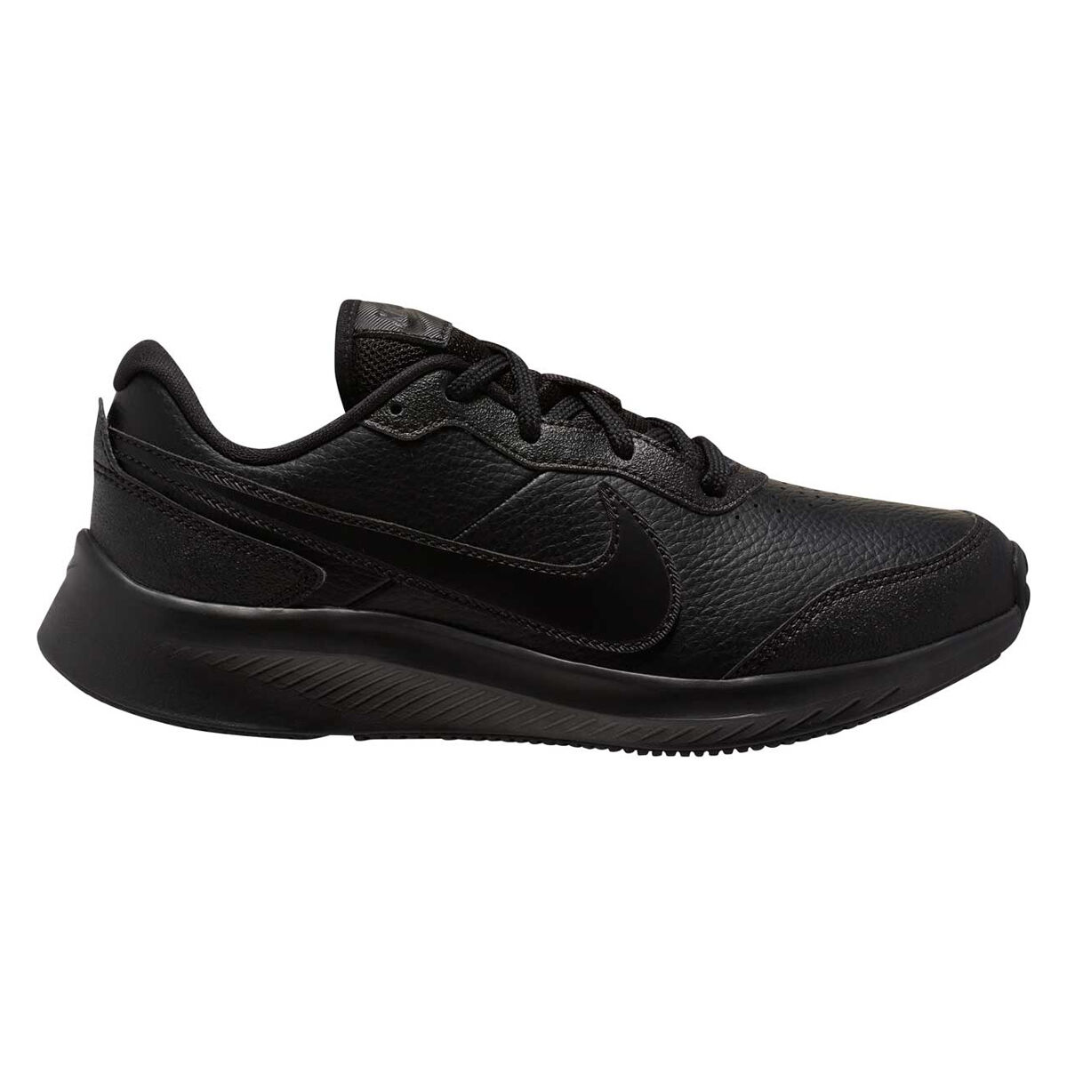 Nike Varsity Leather Grade School Kids Running Shoes