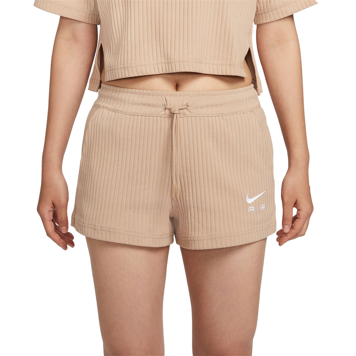 Nike Womens Sportswear Ribbed Jersey Shorts