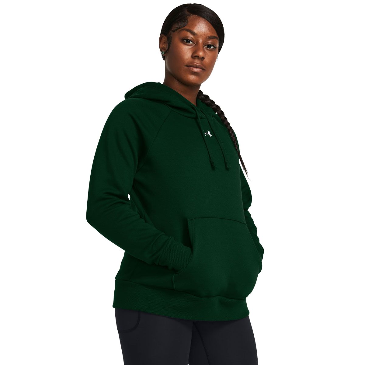 Under Armour Womens Rival Fleece Pullover Hoodie