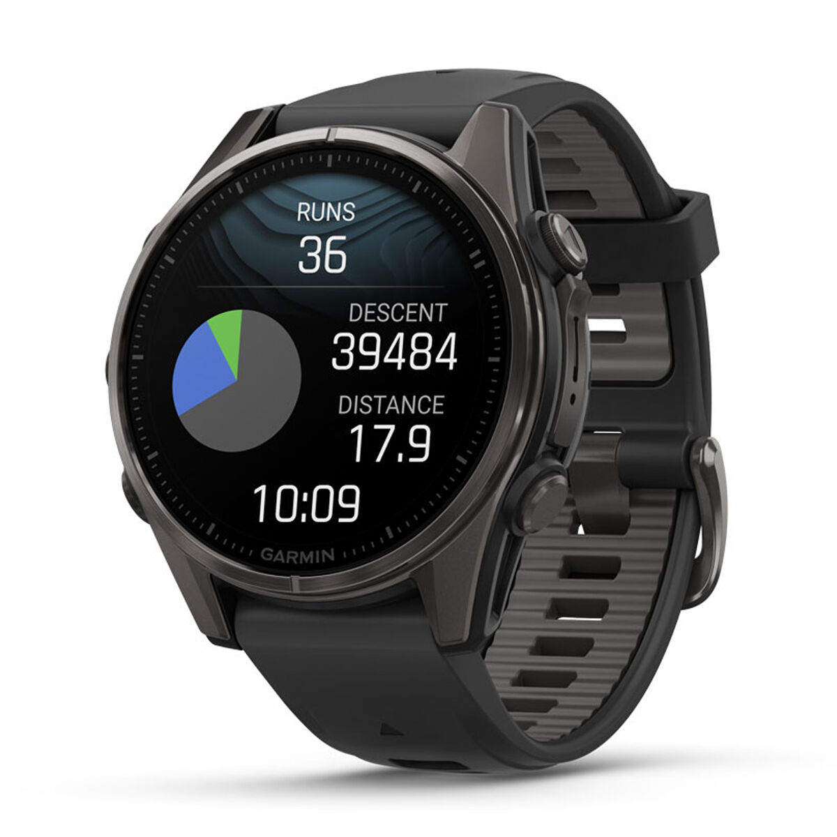 Garmin Fenix 8 51mm AMOLED Sapphire Watch - Black