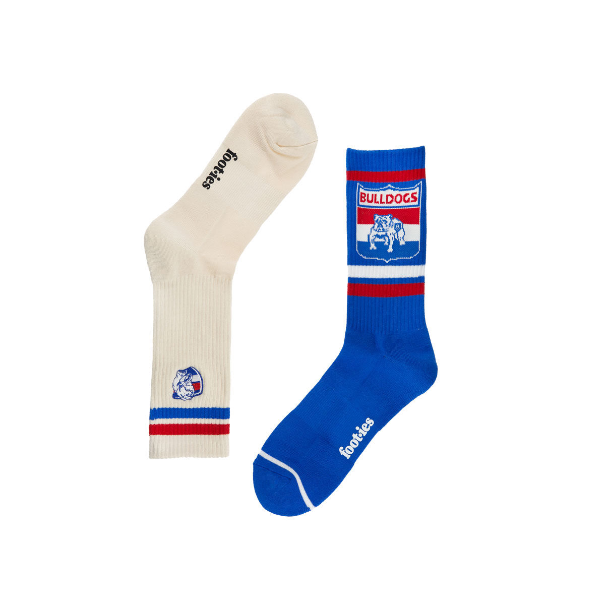 Western Bulldogs Icons 2 Pack Sneaker Socks