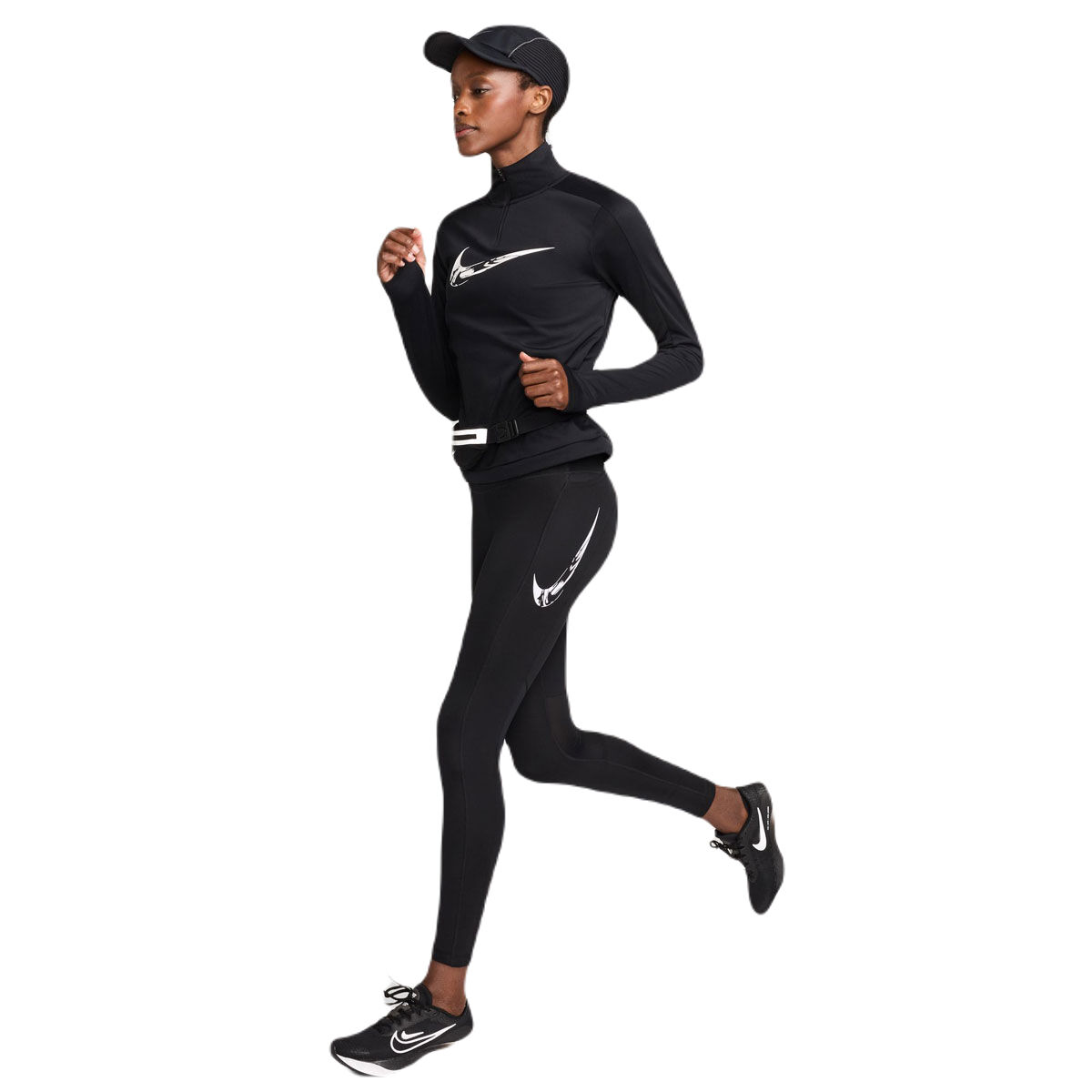 Nike Womens Fast Swoosh Dri-FIT Mid Rise 7/8 Tights