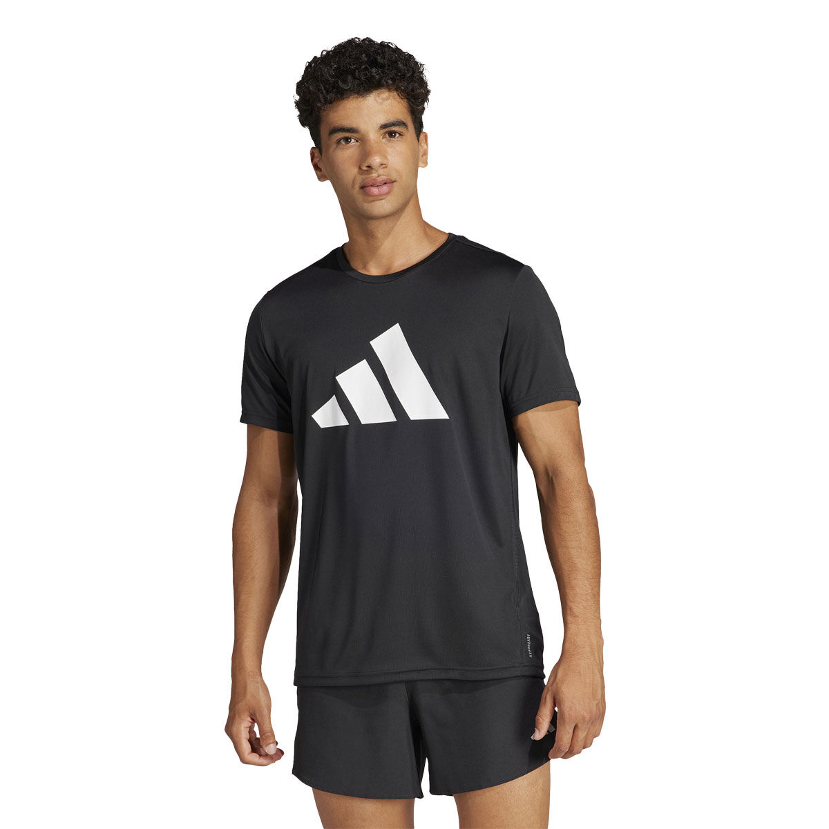 adidas Mens AEROREADY Run It Badge of Sport Tee