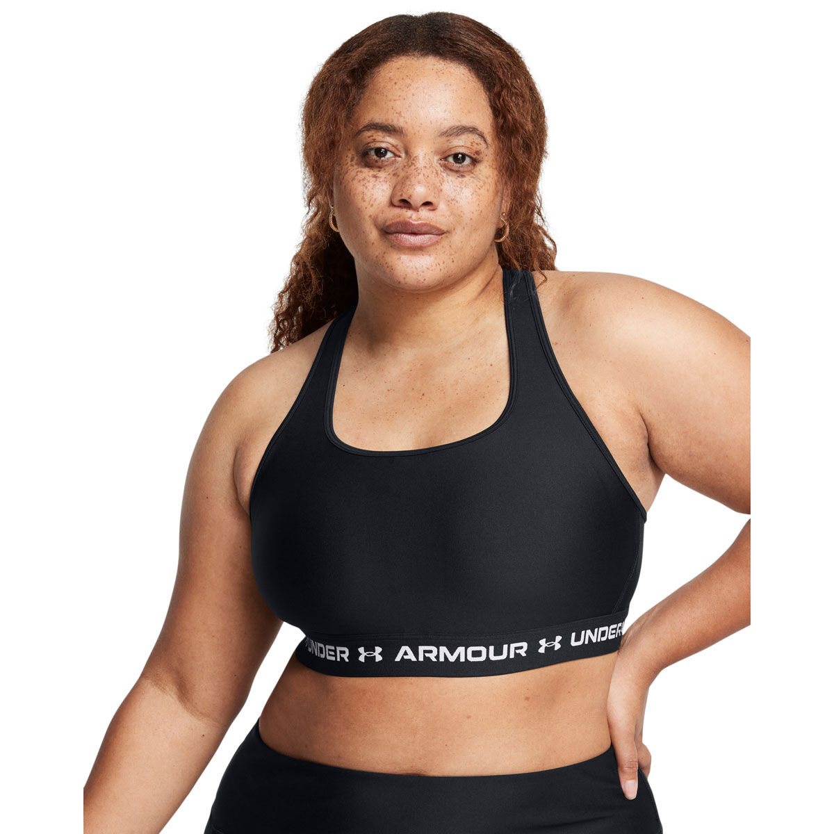 Under Armour Womens Crossback Mid Support Sports Bra