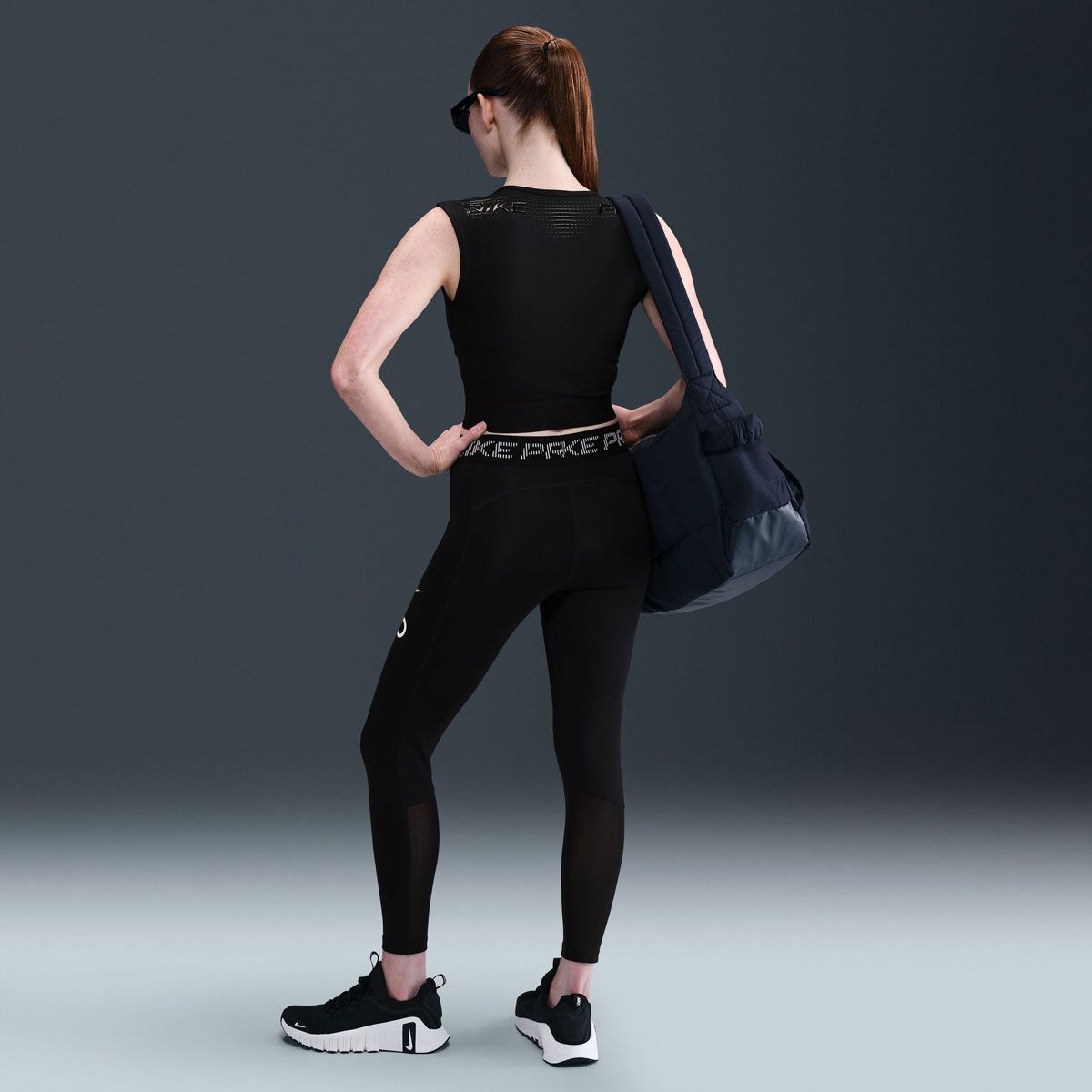 Nike Pro Womens 365 Dri-FIT Graphic 7/8 Tights