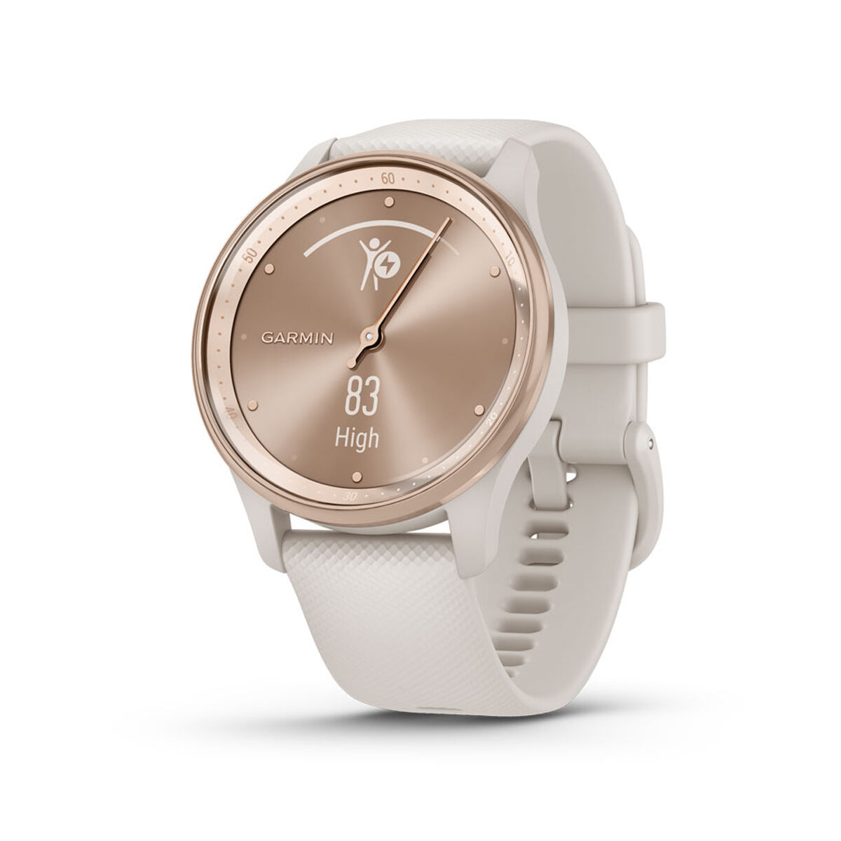 Garmin Vivomove Watch - White Cream