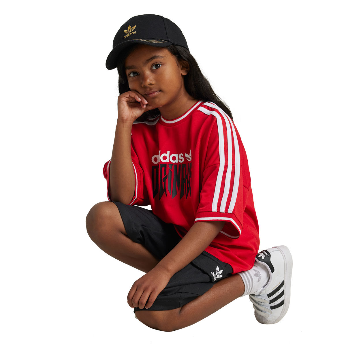 adidas Originals Kids 3-Stripes Tee