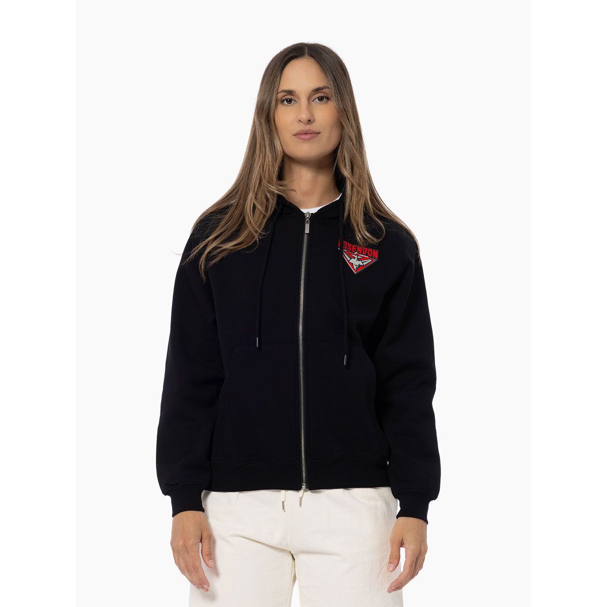 Essendon Bombers Womens Zip Core Hoodie