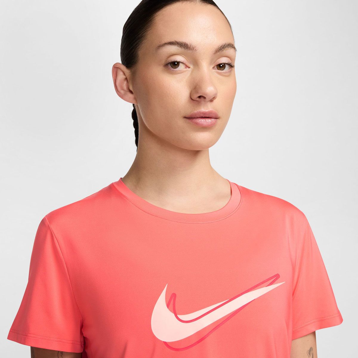 Nike Womens One Swoosh Dri-FIT Running Tee