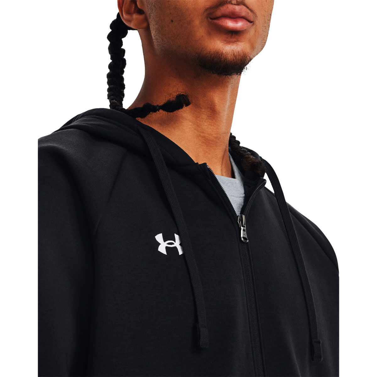 Under Armour Mens Rival Fleece Full Zip Hoodie