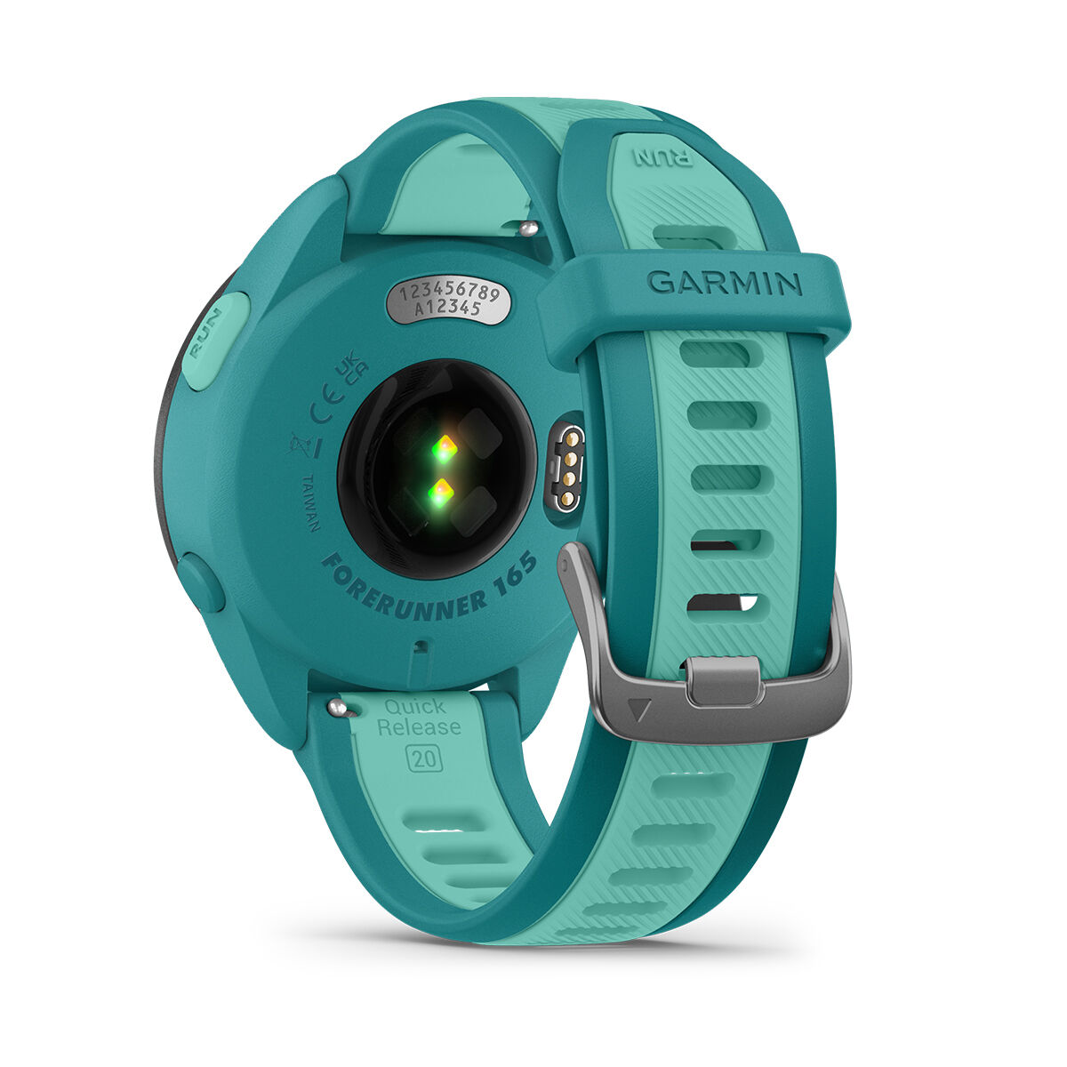 Garmin Forerunner 165 Music Watch - Turquoise