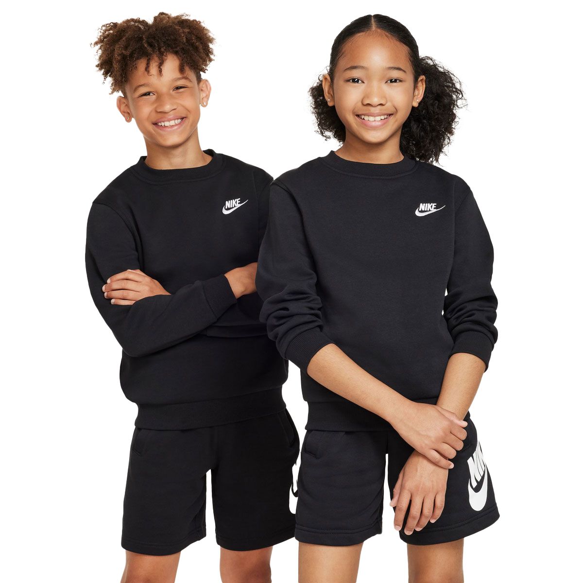 Nike Junior Sportswear Club Fleece LBR Crew Sweatshirt