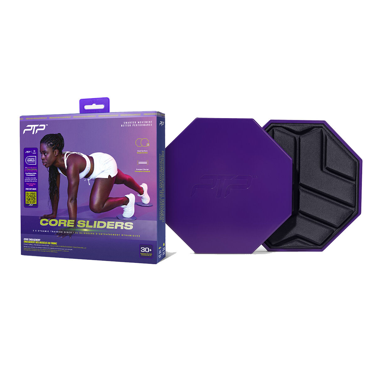 PTP Confident Girls Foundation Core Sliders