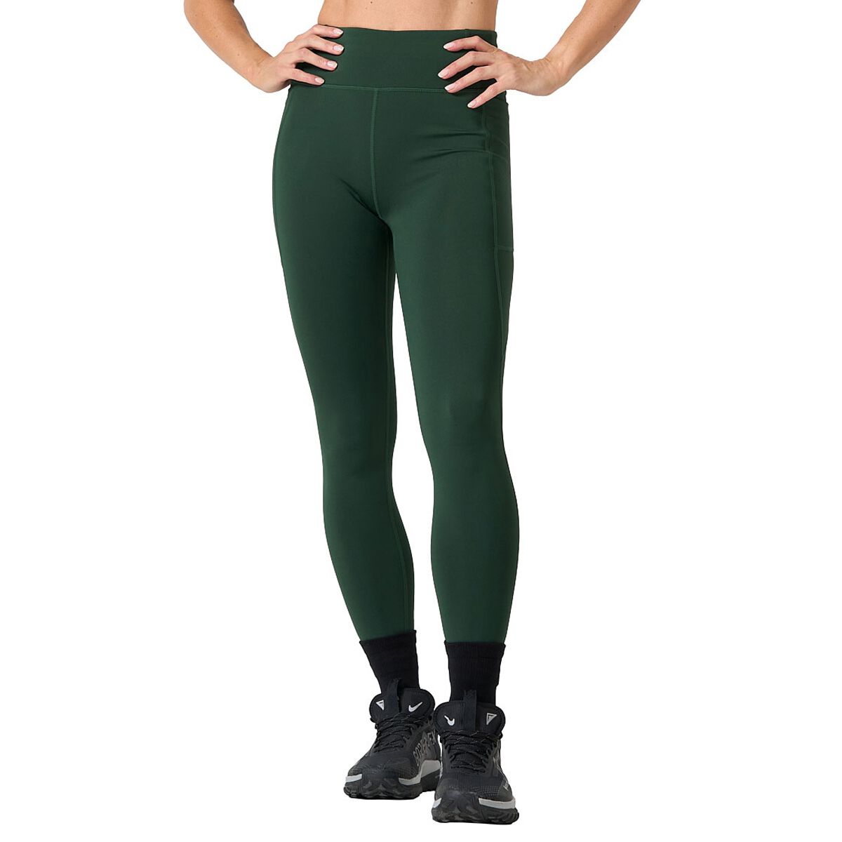 Ell/Voo Womens Kara High Rise 7/8 Pocket Tights