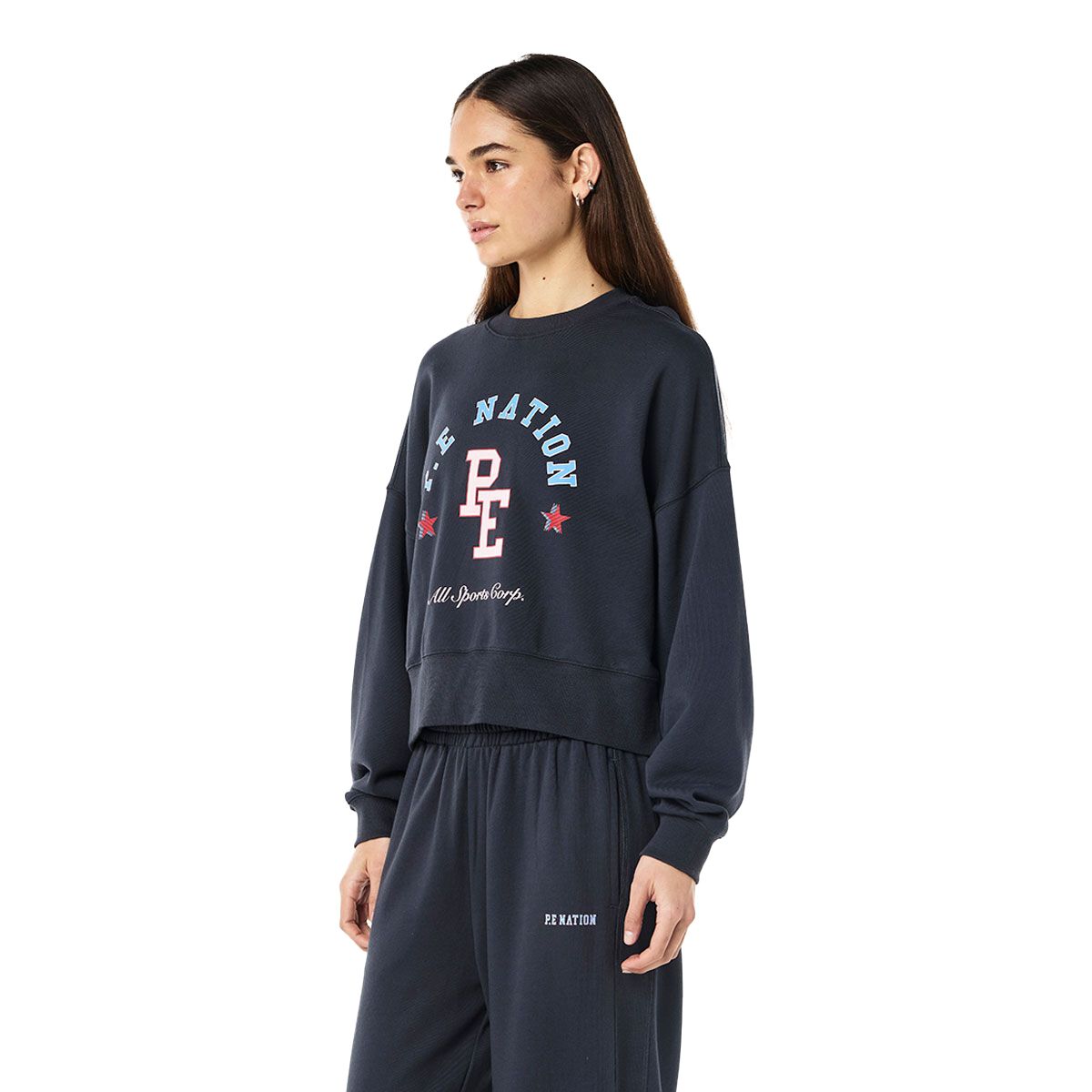 P.E Nation Womens Axis Crew Sweatshirt