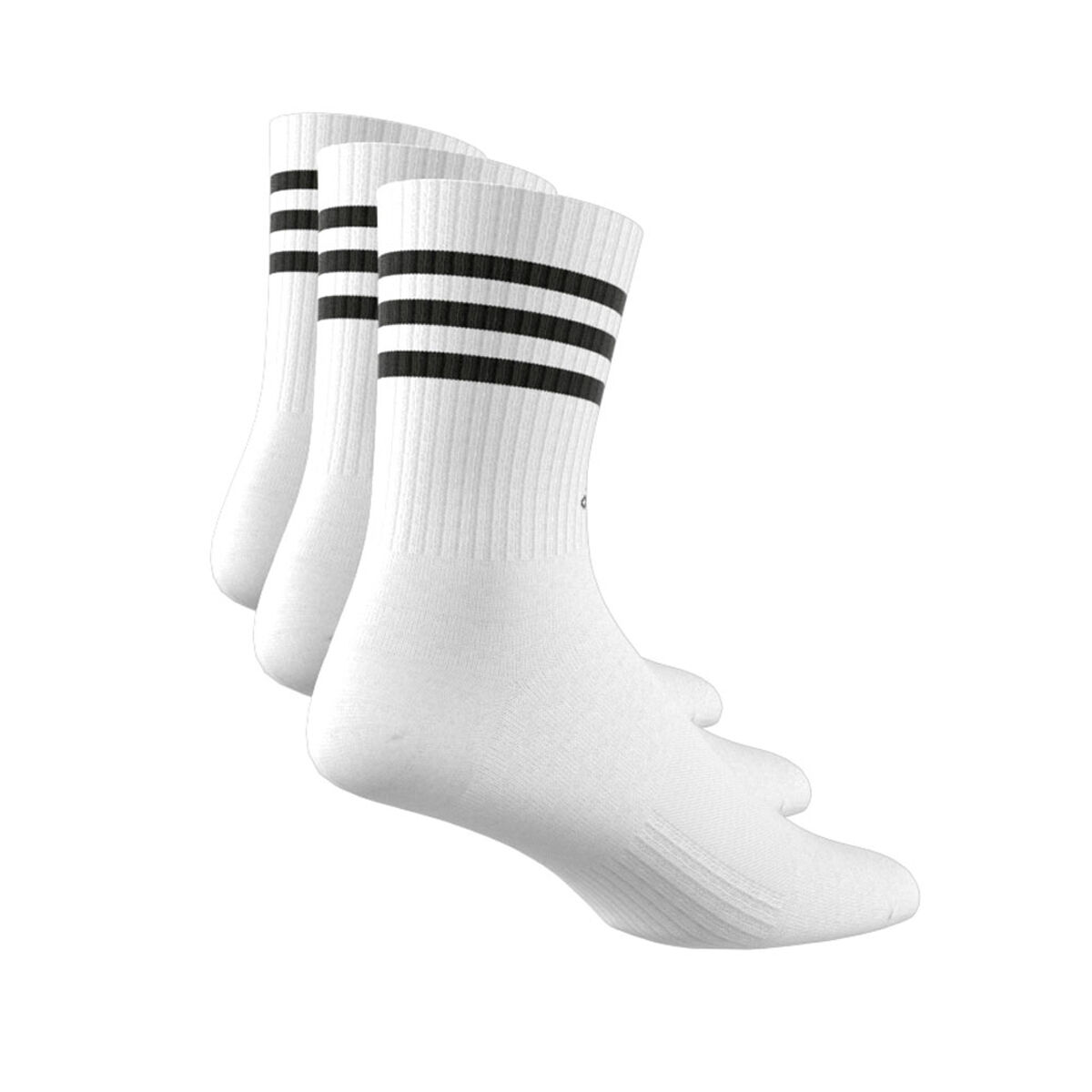 adidas 3-Stripes Cushioned Crew Socks