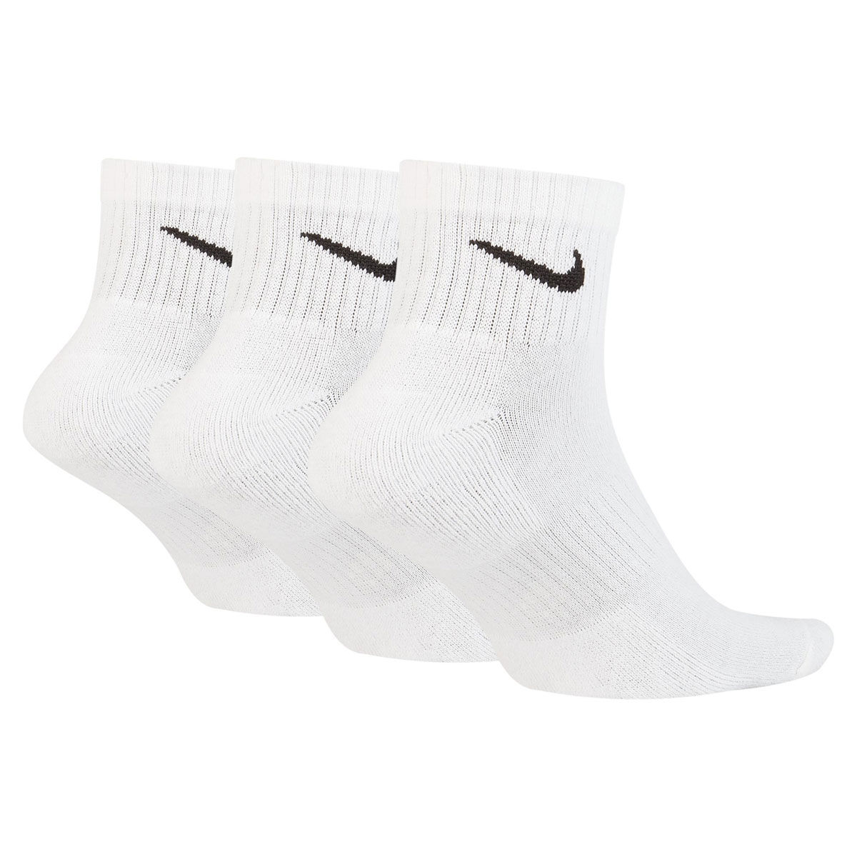 Nike Cushion Quarter Running 3 Pack Socks