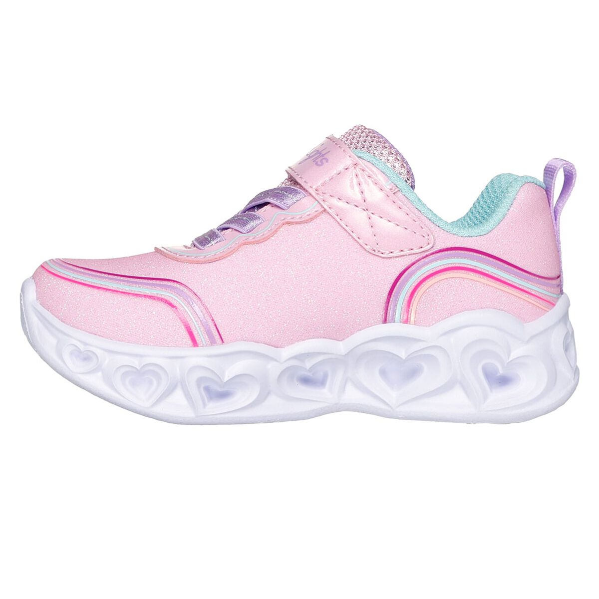 Skechers Heart Lights - Retro Hearts PS Kids Casual Shoes