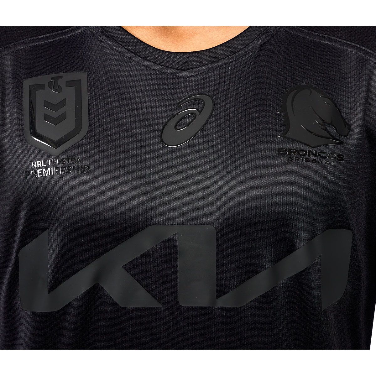 Brisbane Broncos 2025 Mens Black Jersey