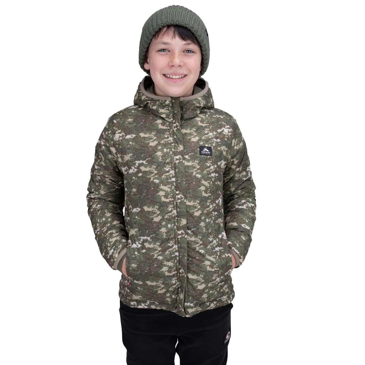 macpac Kids Pulsar Alpha Hooded Insulated Jacket