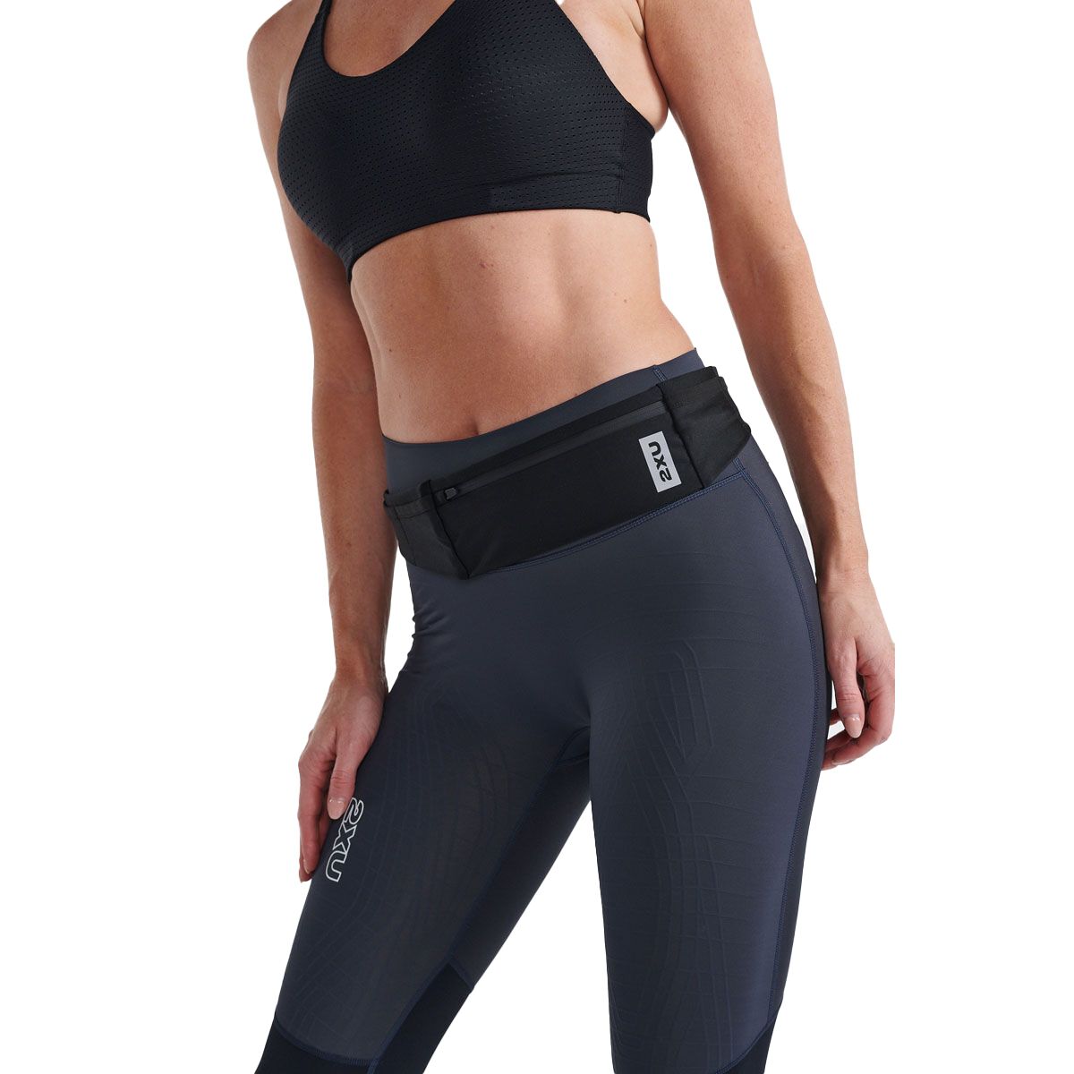2XU Run Belt Black OSFA