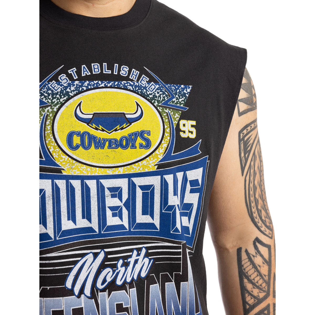 North Queensland Cowboys Mens Bust Out Tank