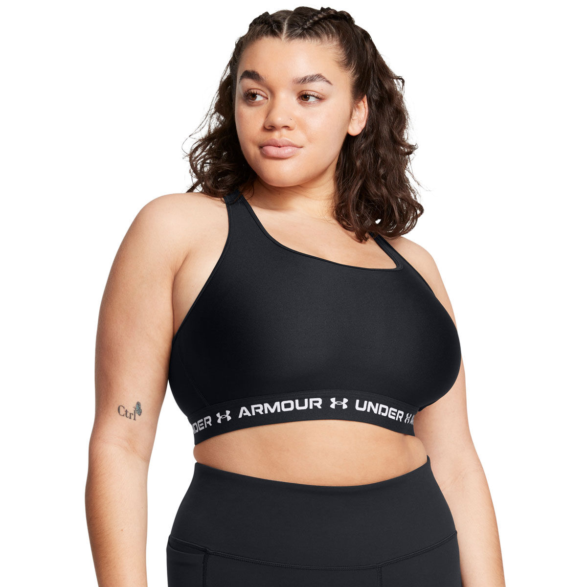 Under Armour Womens Crossback Mid Support Sports Bra
