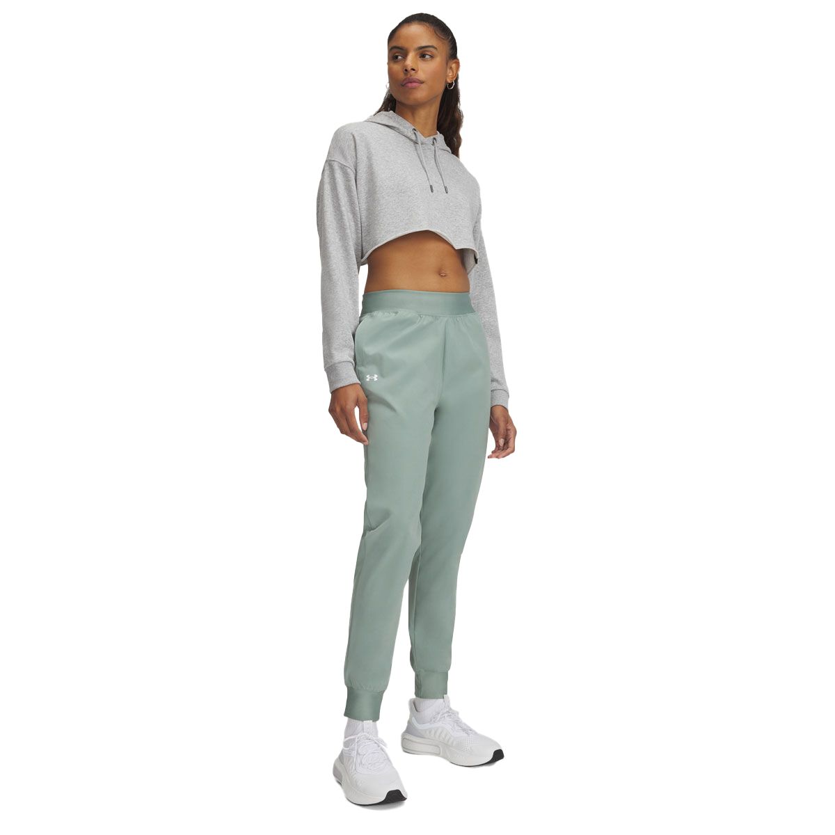Under Armour Womens Rival Hi Rise Woven Pants