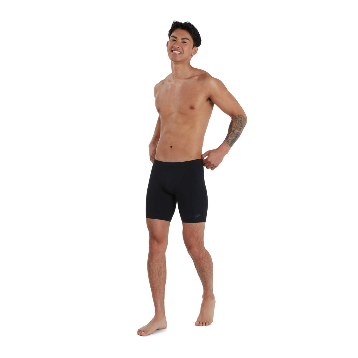 Speedo Mens Endurance+ V Cut Mid Jammer
