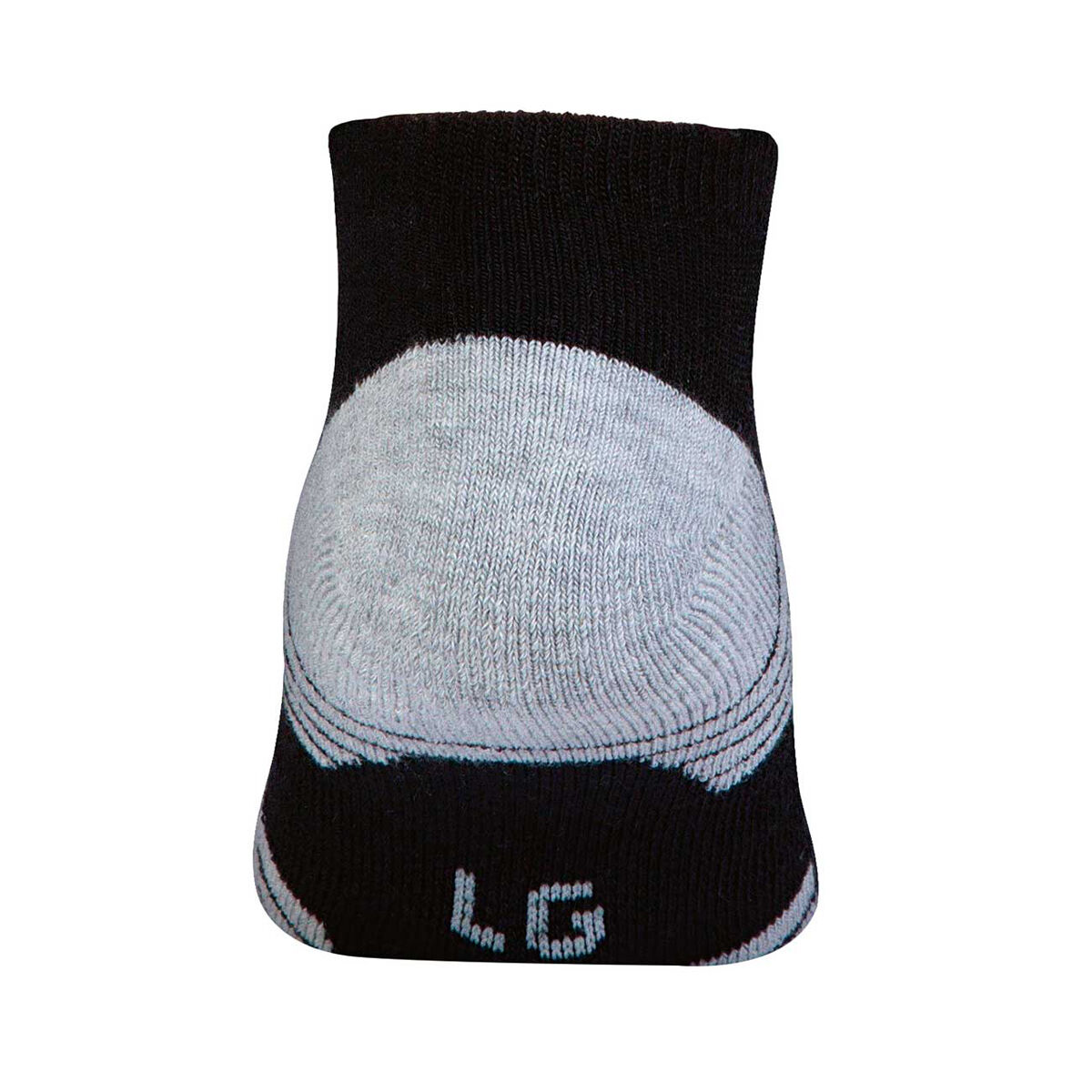 Under Armour Kids HeatGear No Show Socks 3 Pack Black L