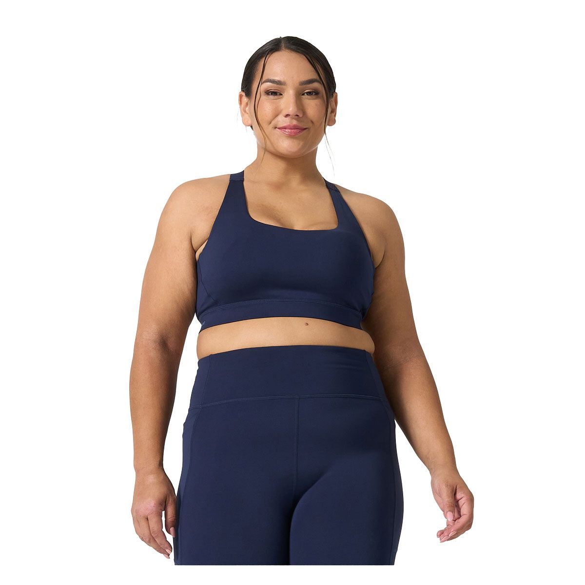 Ell/Voo Womens Kara Crop Sports Bra