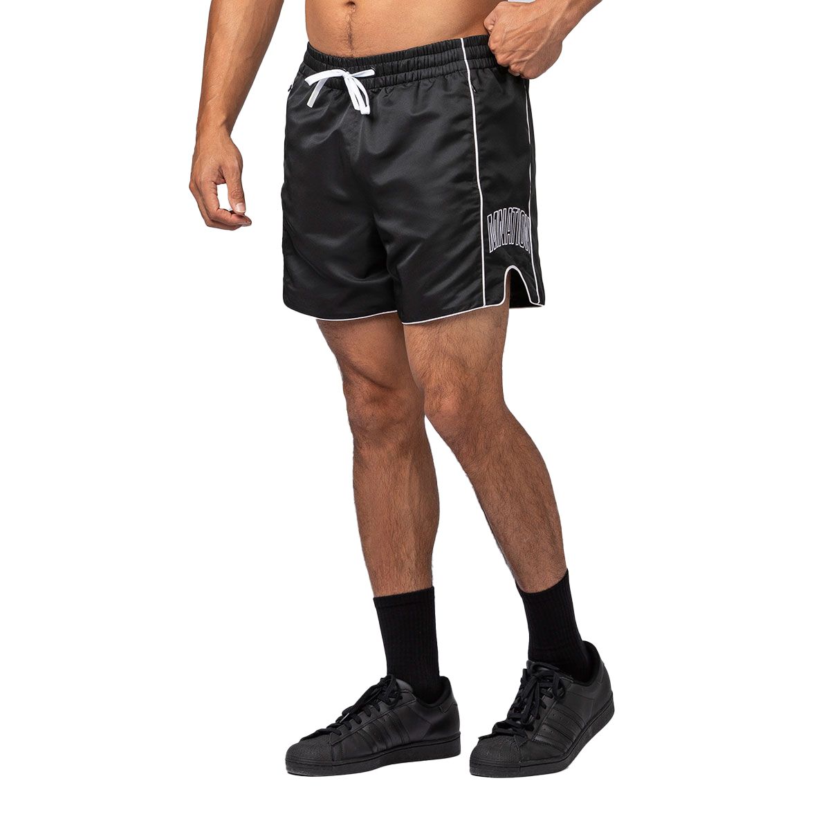 Muscle Nation Mens Round House 5 Inch Training Shorts