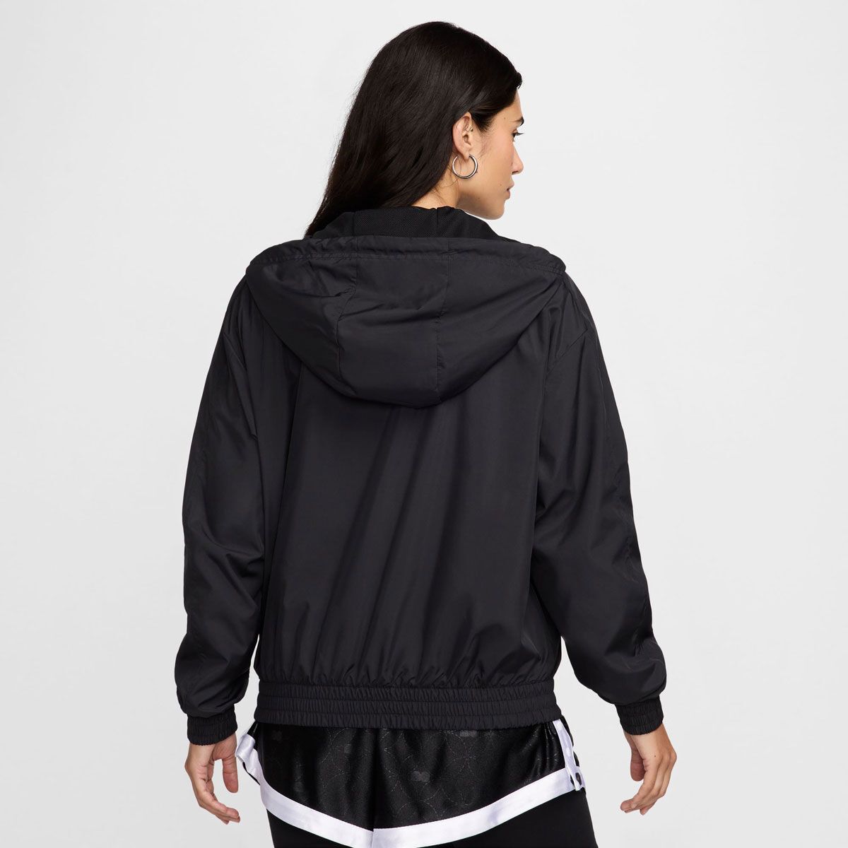 Nike Womens Sportswear Classic Woven Loose UV Hooded Jacket