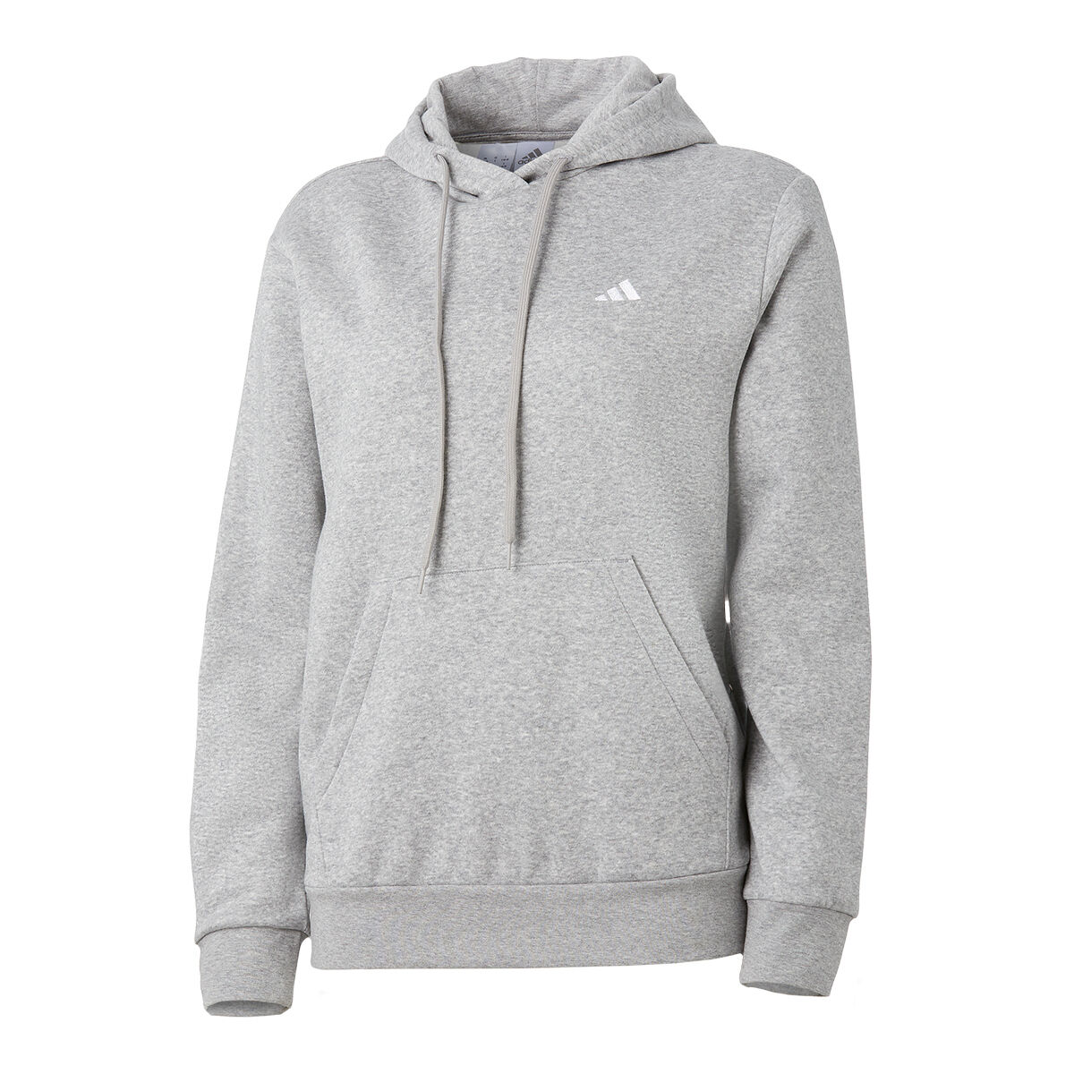 adidas Womens Feel Cozy Fleece Small Logo Pullover Hoodie