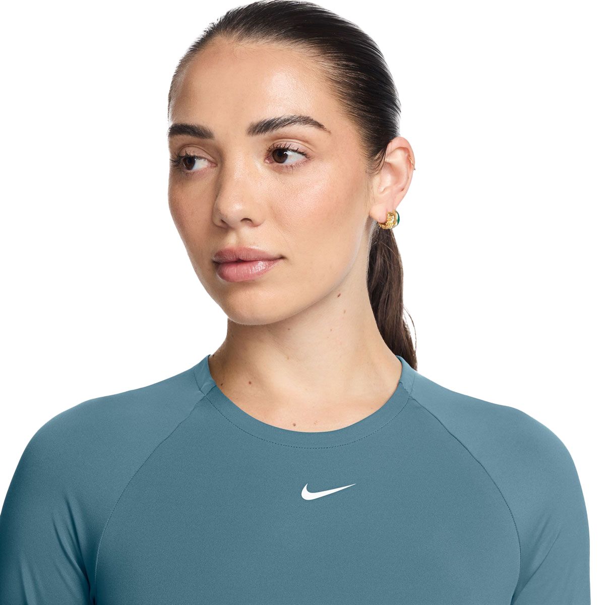 Nike Pro Womens 365 Dri-FIT Cropped Long Sleeve Top