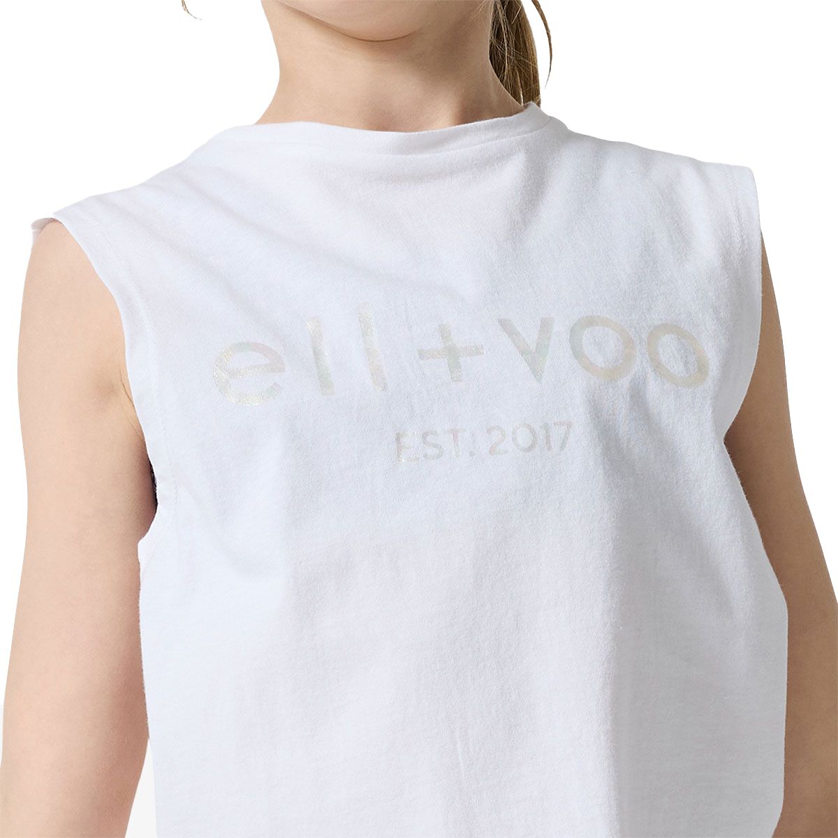 Ell/Voo Junior Girls Abigail Muscle Tank