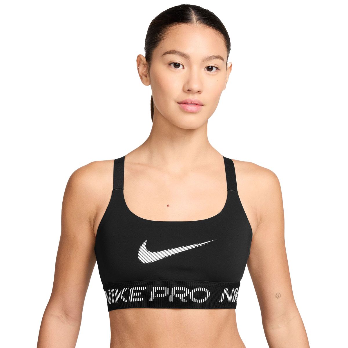 Nike Pro Womens Dri-FIT Light Support Graphic Sports Bra