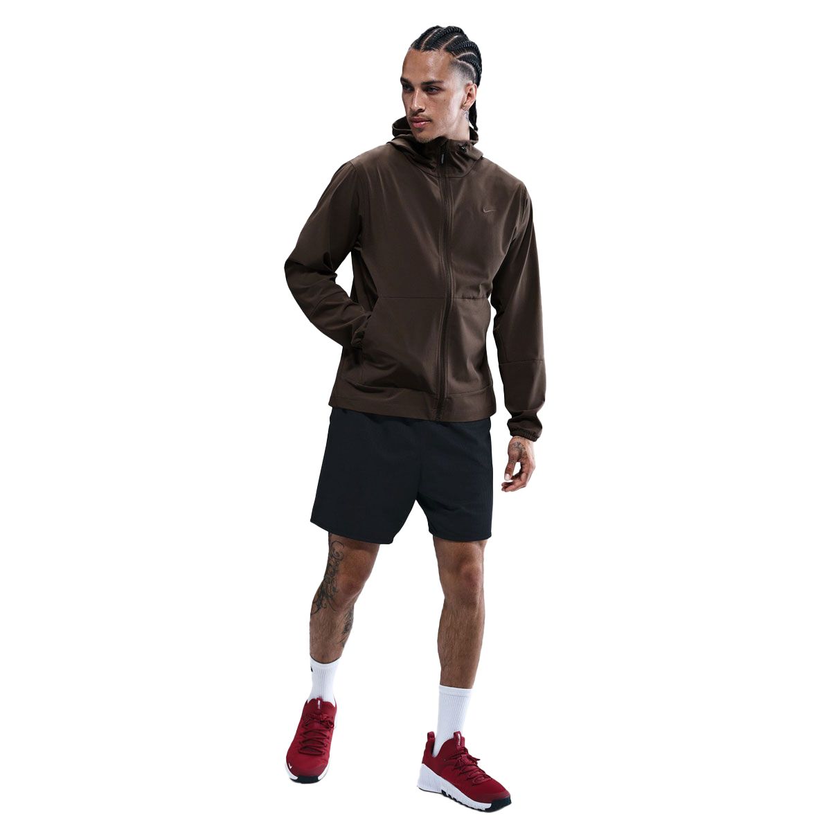 Nike Mens Unlimited Repel Hooded Training Jacket