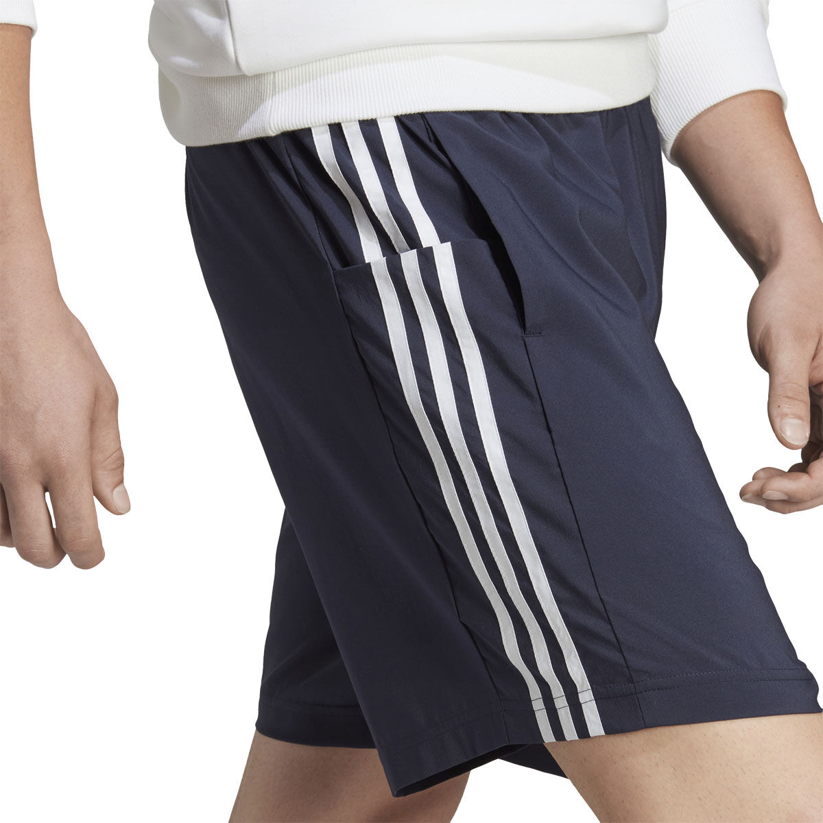 adidas Mens AEROREADY Essentials Chelsea 3-Stripes Shorts