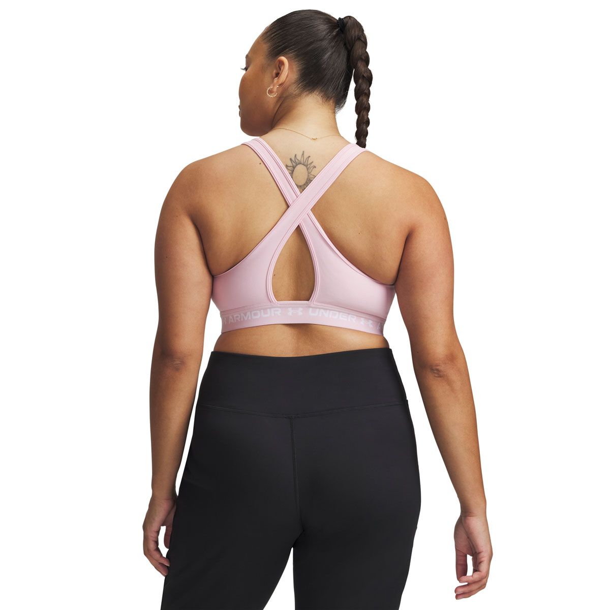 Under Armour Womens Crossback Mid Support Sports Bra