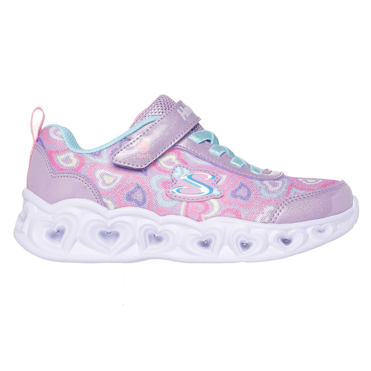 Skechers Heart Lights PS Kids Casual Shoes