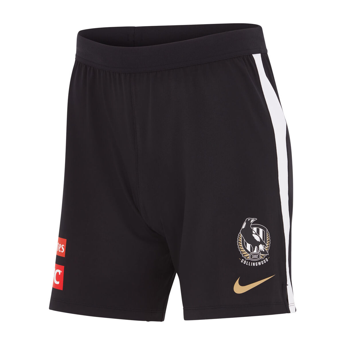 Collingwood Magpies 2024 Mens Training Shorts Black S