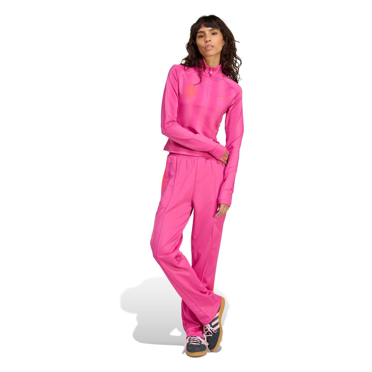 adidas Originals Womens Graphic Crest Beckenbauer Track Pants