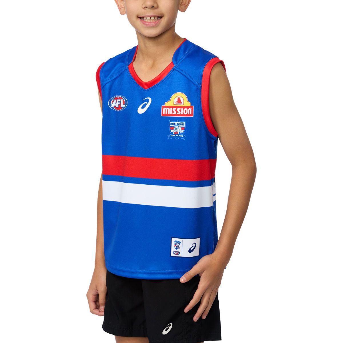 Western Bulldogs Kids 2025 Home Guernsey