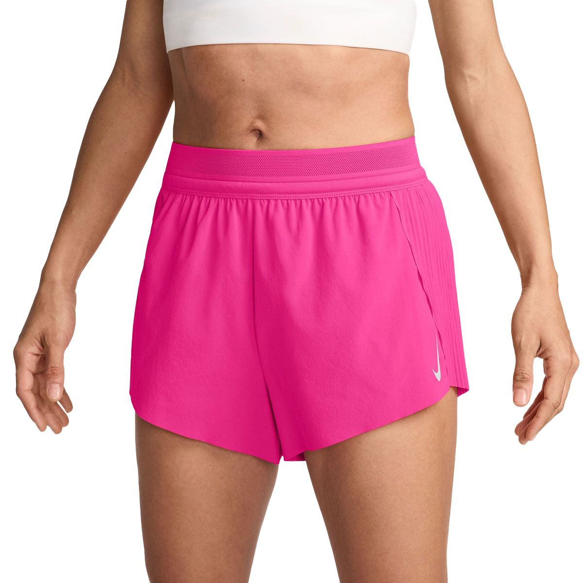 Nike Womens AeroSwift Dri-FIT ADV Mid Rise 3 Inch Running Shorts