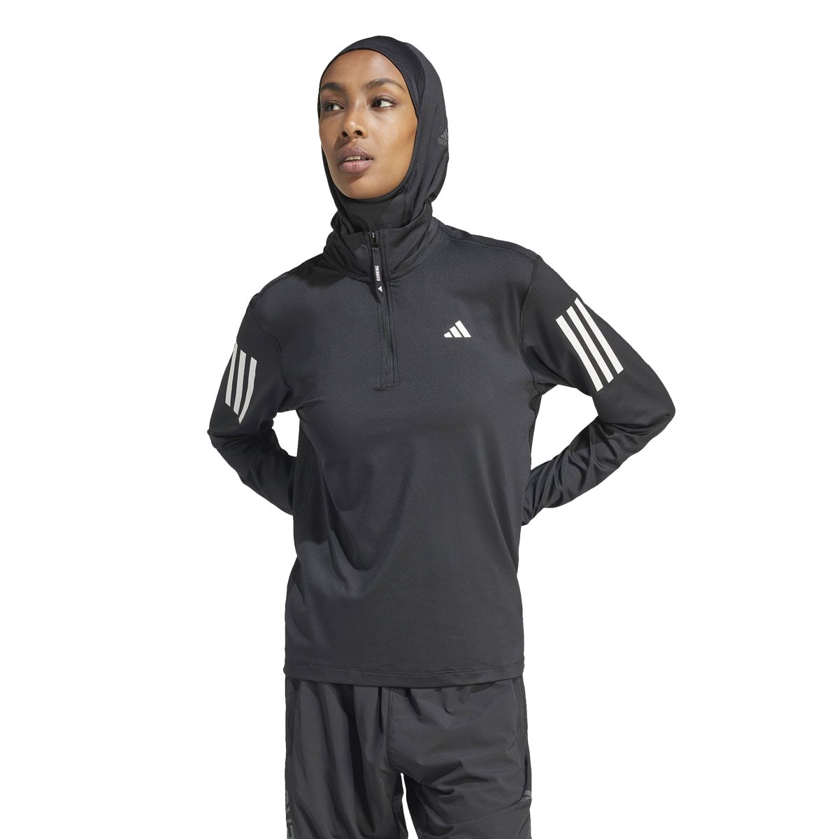 adidas Womens Own the Run Half Zip Running Top