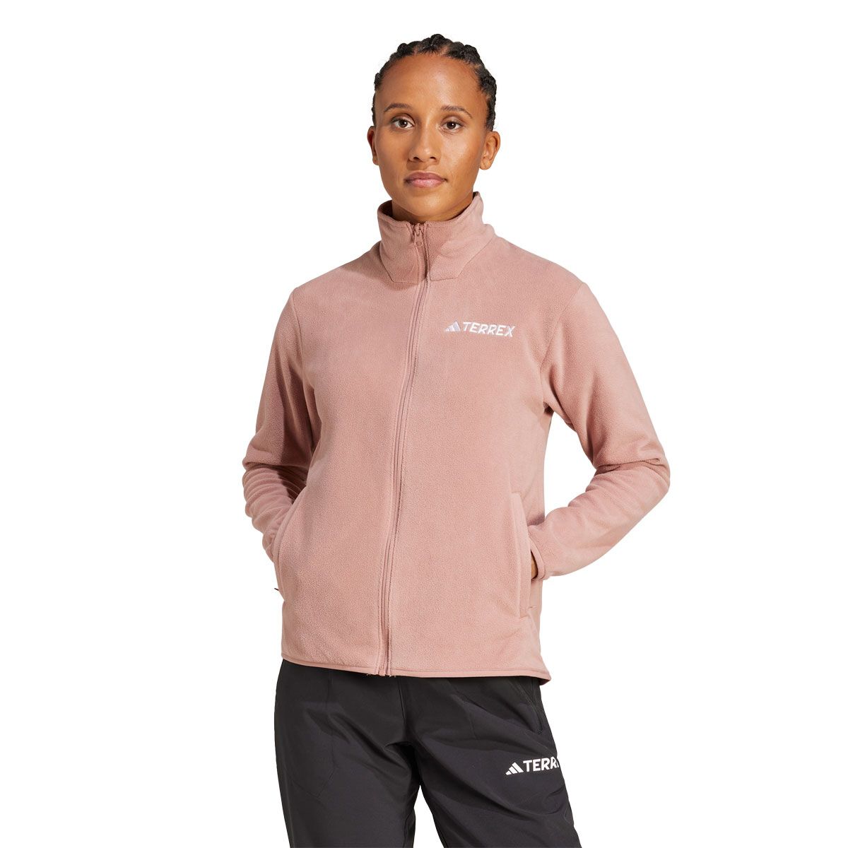 Adidas Terrex Womens Multi Essentials Full Zip Fleece Jacket