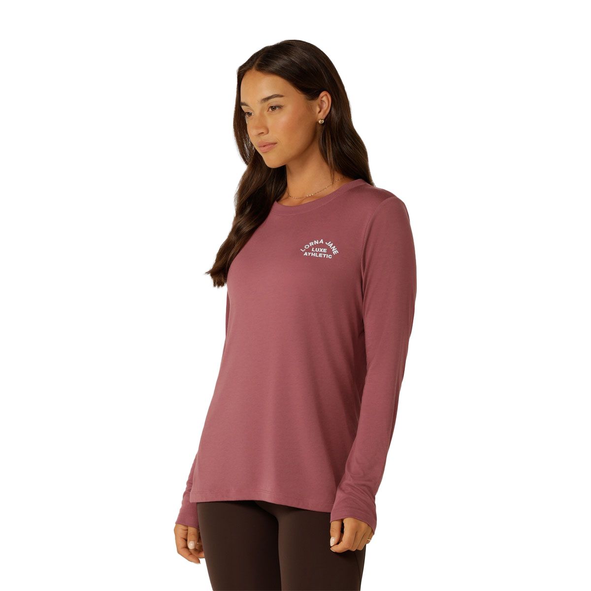 Lorna Jane Womens Lotus Long Sleeve Top