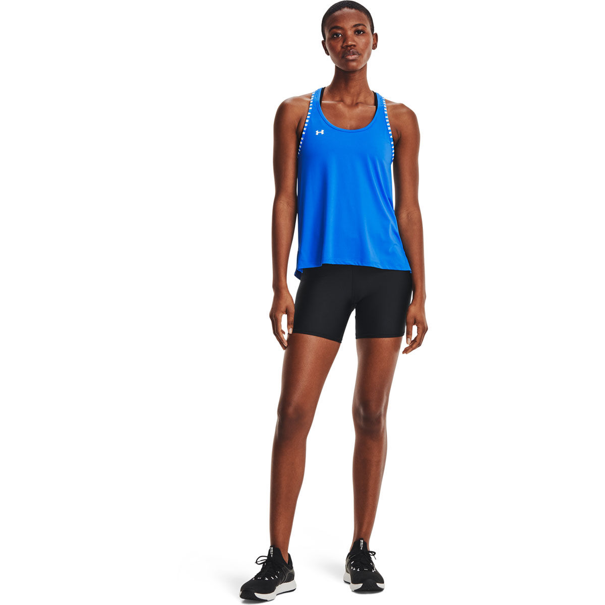 Under Armour Womens HeatGear Armour Mid Rise Middy Bike Tights